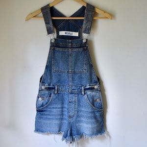 Brandy Melville Frayed Overalls
